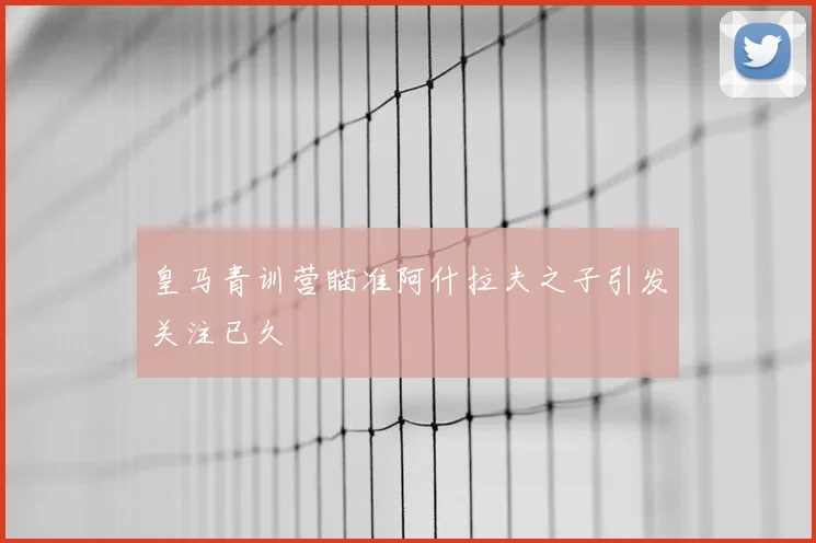 皇马青训营瞄准阿什拉夫之子引发关注已久