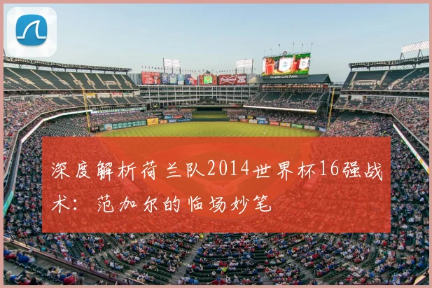 深度解析荷兰队2014世界杯16强战术：范加尔的临场妙笔